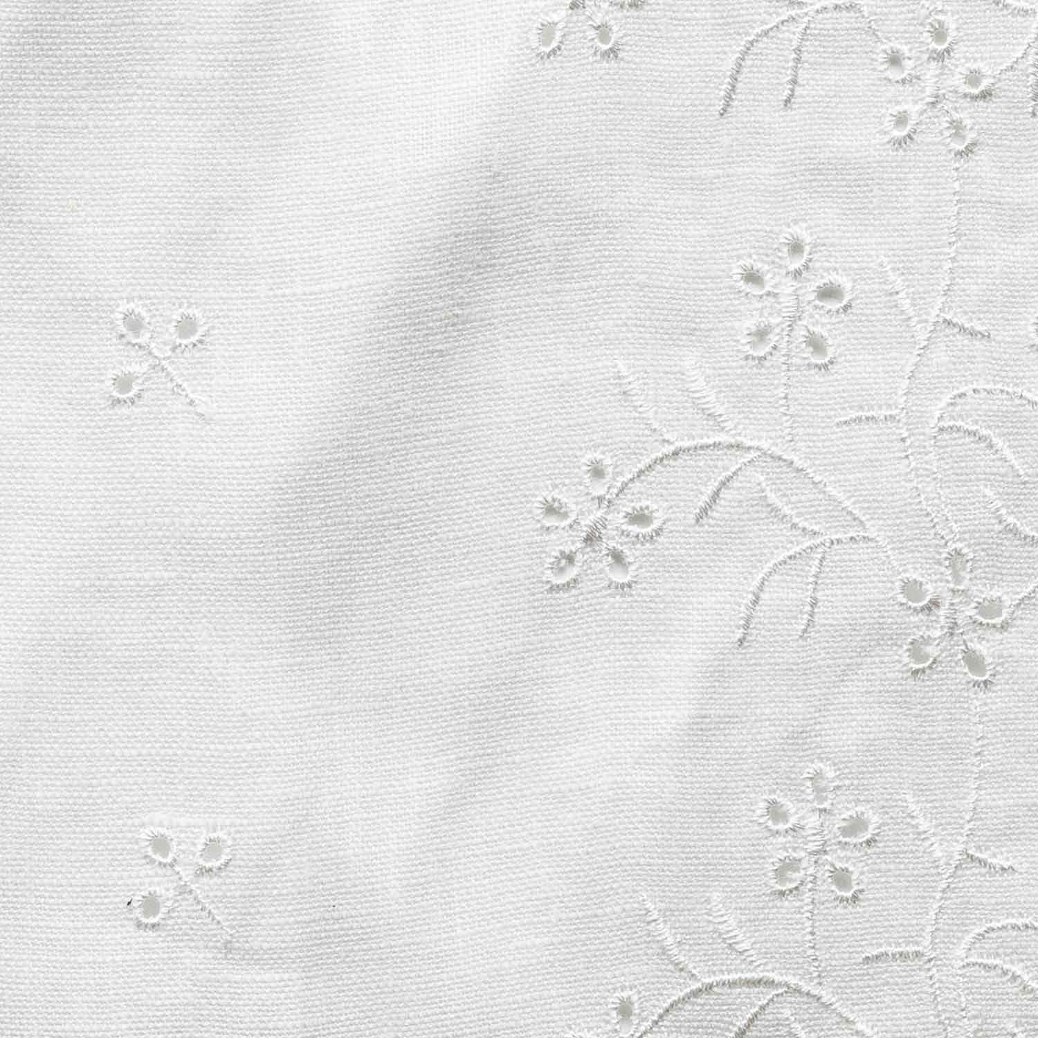Linen Embroidery Gray Lines Linen