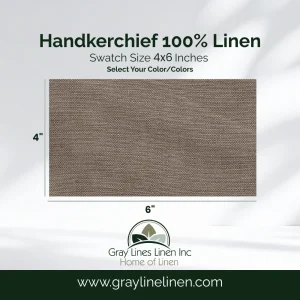 Handkerchief Linen Fabric Swatches