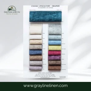 Chanel Upholstery Drapery Fabric Color Card