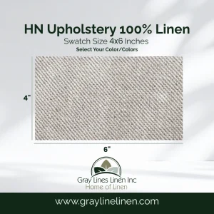 HN Upholstery Linen Fabric Swatches