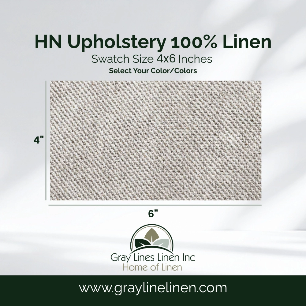 HN Upholstery Linen Fabric Swatches