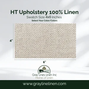 HT Upholstery Linen Fabric Swatches