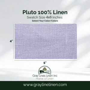 Pluto Linen Fabric Swatches