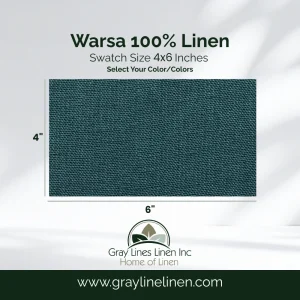 Warsa Linen Fabric Swatches